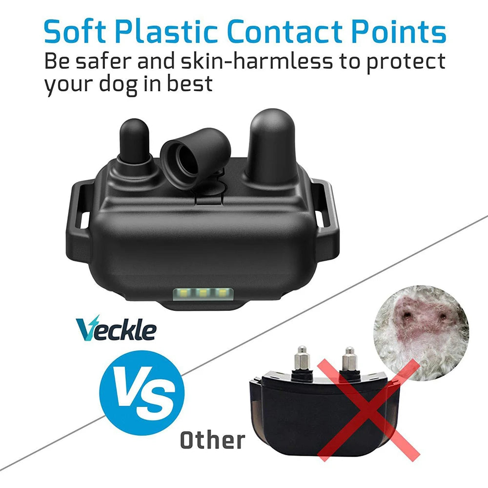 Rechargeable Dog Training & Anti-Bark Collar 800m
