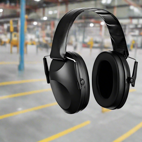 Hearing Protection Pro-Grade Soundproof Ear Muffs Hi-Vis & Safety  BushLine