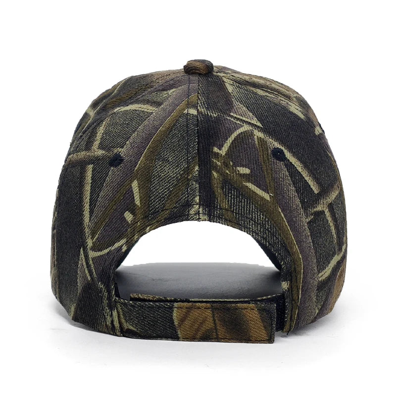 Luminous  Camo Fishing Baseball Cap tactical caps BushLine   