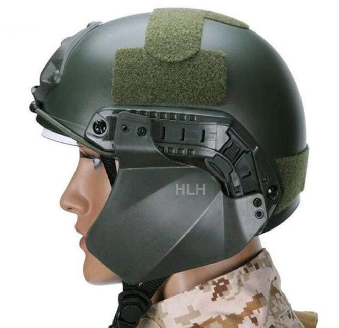 Helmet Side Cover Ear & Neck Protection Helmet & Pack Accessories  BushLine