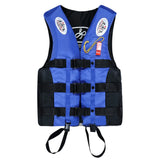 S -XXXL Boating Jacket Life Jacket Adult Children with Whistle Marine & Fishing BushLine Blue S