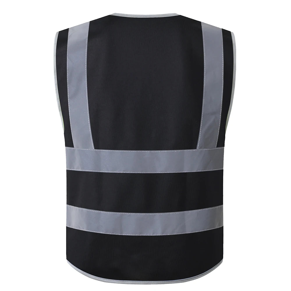 Hi Vis Multi-Pocket Safety Vest FIFO Work security safety  