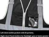 Hi Vis Multi-Pocket Safety Vest FIFO Work security safety  
