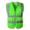 Hi Vis Multi-Pocket Safety Vest FIFO Work security safety  
