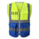 Hi Vis Multi-Pocket Safety Vest FIFO Work security safety  