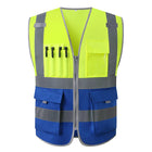 Hi Vis Multi-Pocket Safety Vest FIFO Work security safety  