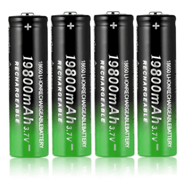 High-Capacity 18650 Rechargeable Li-Ion Battery Batteries  