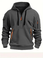 Hoodies Multi-pocket with zips Pullover Sweatshirts Outdoor Shirts & Tops  