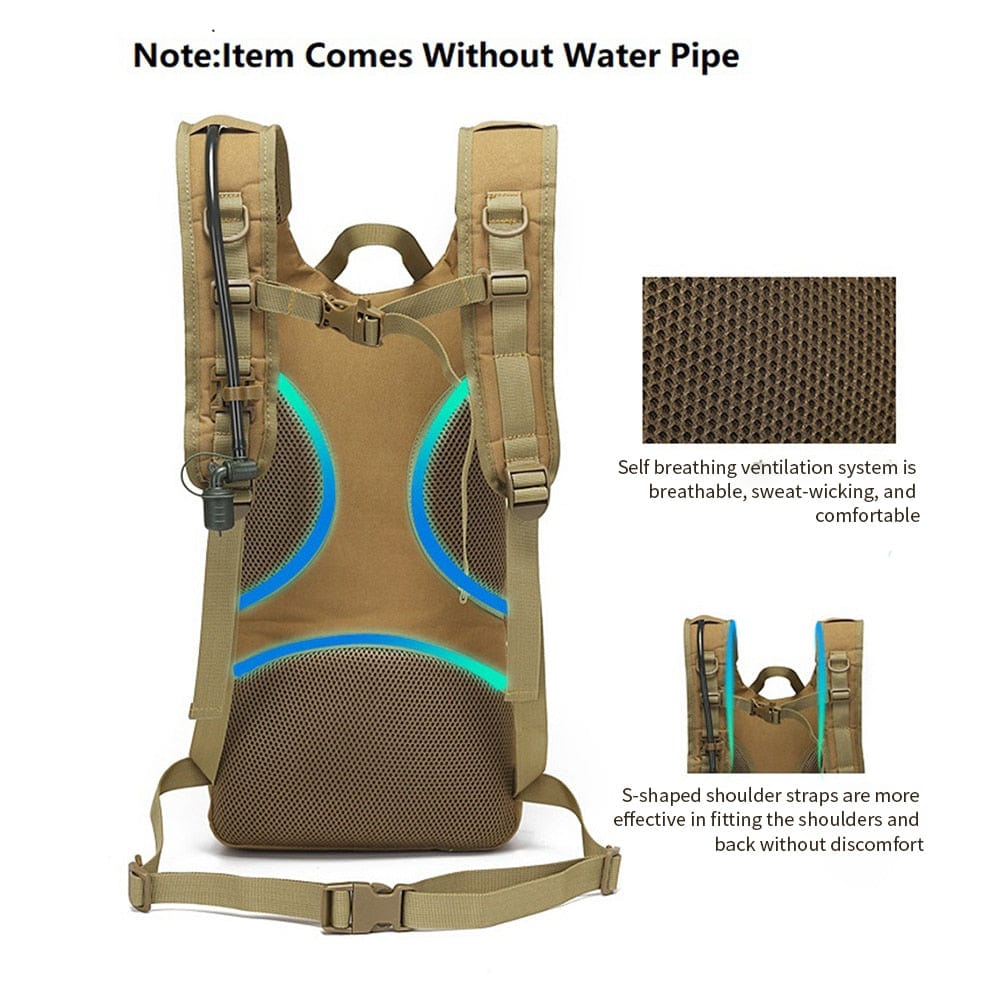 Hydration Backpack with Water Bladder Hydration backpack  BushLine