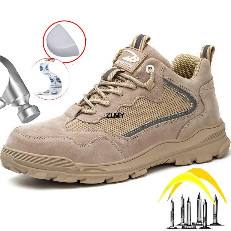 Impact Proof Protective Work Safety Shoe Adventure Footware  BushLine