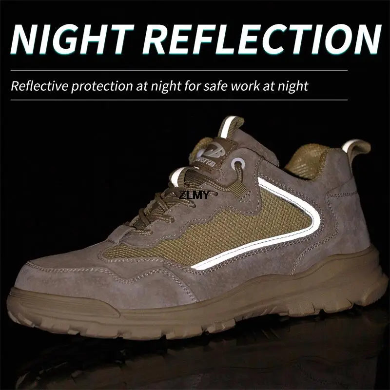Impact Proof Protective Work Safety Shoe Adventure Footware  BushLine