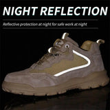 Impact Proof Protective Work Safety Shoe Adventure Footware  BushLine