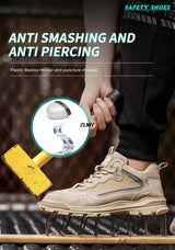 Impact Proof Protective Work Safety Shoe Adventure Footware  BushLine