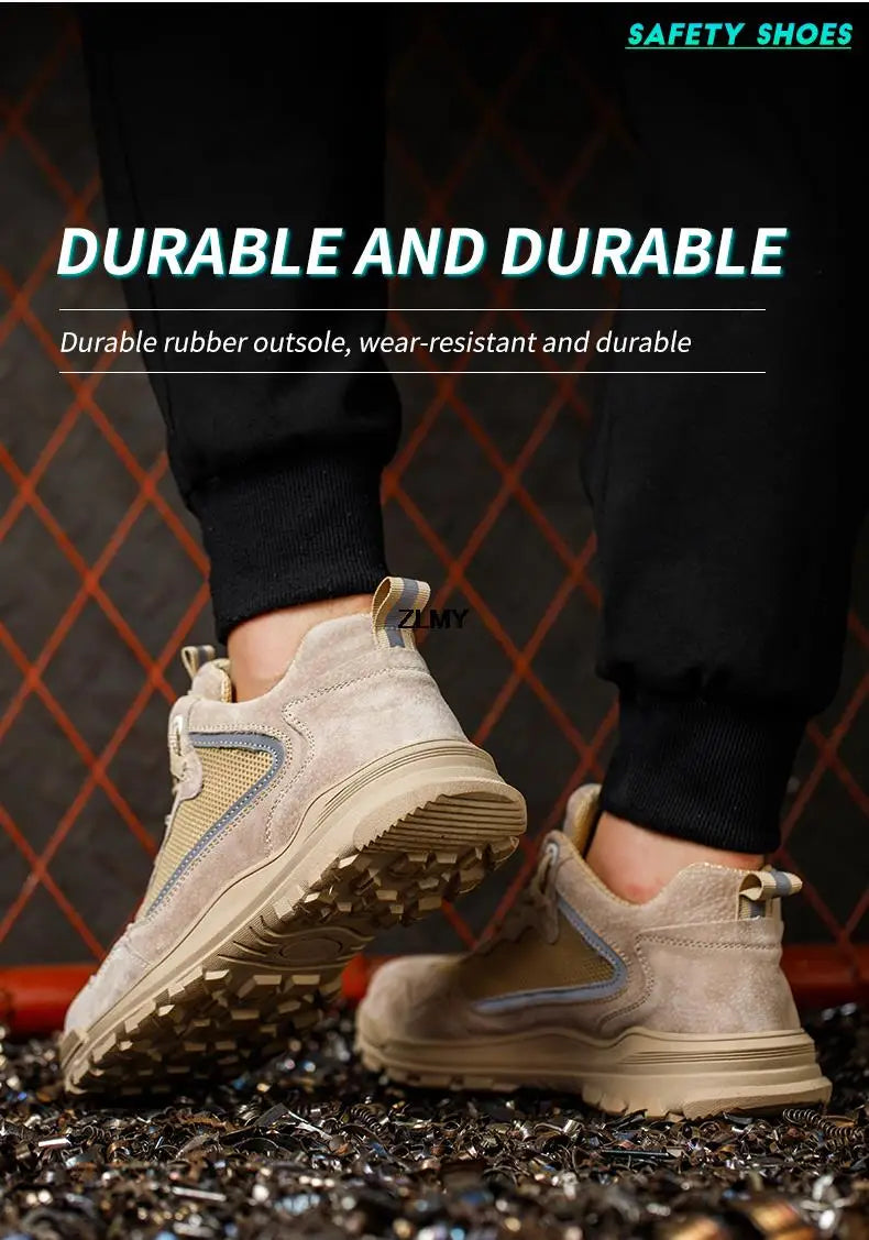 Impact Proof Protective Work Safety Shoe Adventure Footware  BushLine