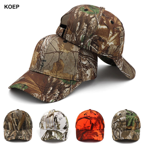 Jungle Leaf Camouflage Hats & Caps Cotton 16 designs Hats  