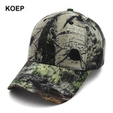 Jungle Leaf Camouflage Hats & Caps Cotton 16 designs Hats BushLine KBMO7 One Size Fits Most