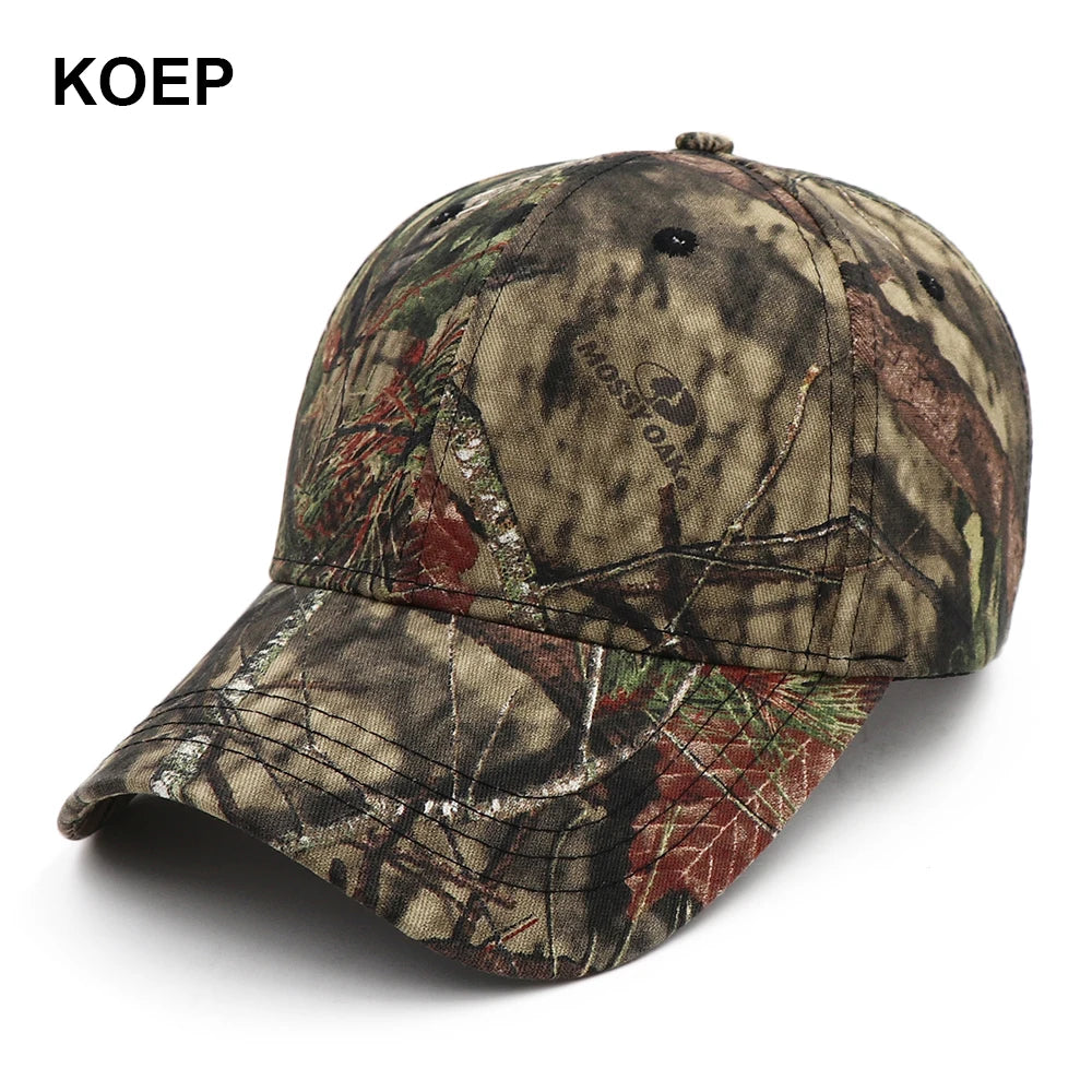 Jungle Leaf Camouflage Hats & Caps Cotton 16 designs Hats BushLine KBMO5 One Size Fits Most