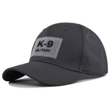 K9 Service Dog Operator Cap Hats BushLine Grey 54-60cm