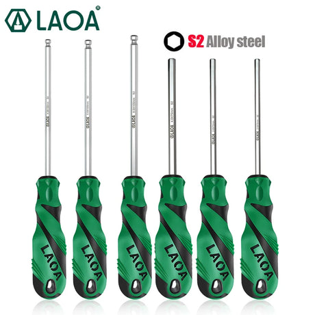 LAOA Hex Screwdriver Sets Allen Driver with Magnetic Tip tools  