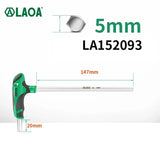 LAOA T-shaped Flat Head Hexagon Screwdriver Wrench tools  BushLine