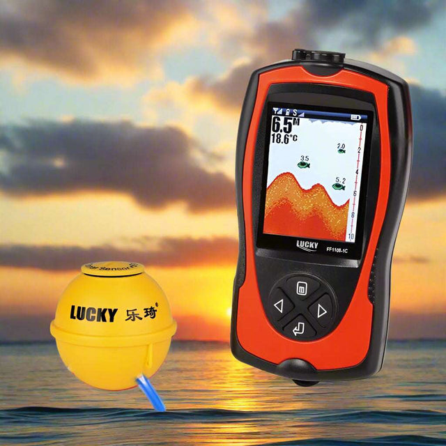 LUCKY Fish Finder 7 models Wireless Sonar marine  