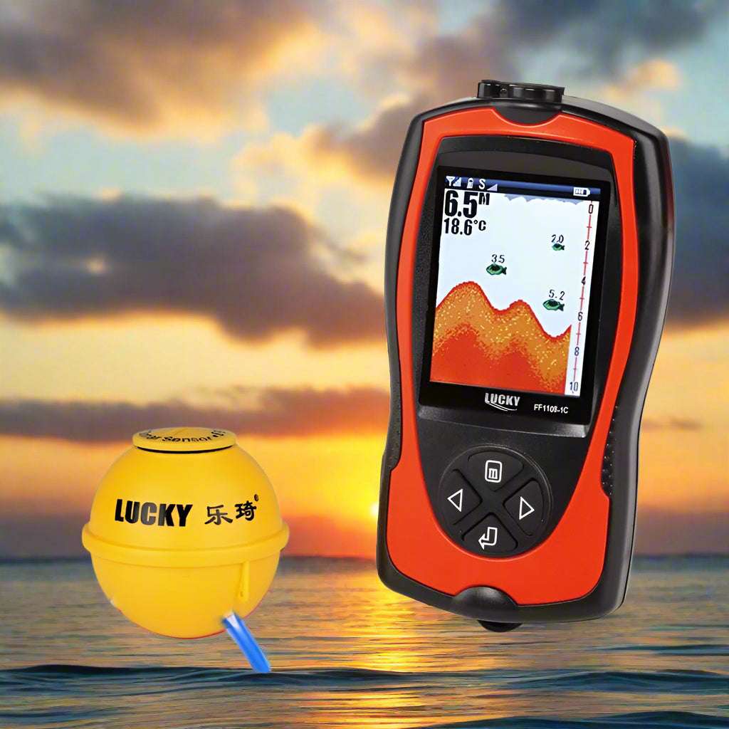 LUCKY Fish Finder 7 models Wireless Sonar marine BushLine FF1108-1CWLA