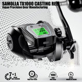 Large Deep Sea Electronic Fishing Reel 6.4:1 16KG Left or Right Hand Marine & Fishing  BushLine