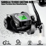 Large Deep Sea Electronic Fishing Reel 6.4:1 16KG Left or Right Hand Marine & Fishing  BushLine