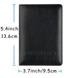 Leather Travel Passport Holder Cover Case Multi-card Slot Storage wallet outdoor equipment  