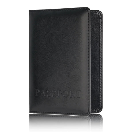 Leather Travel Passport Holder Cover Case Multi-card Slot Storage wallet outdoor equipment  