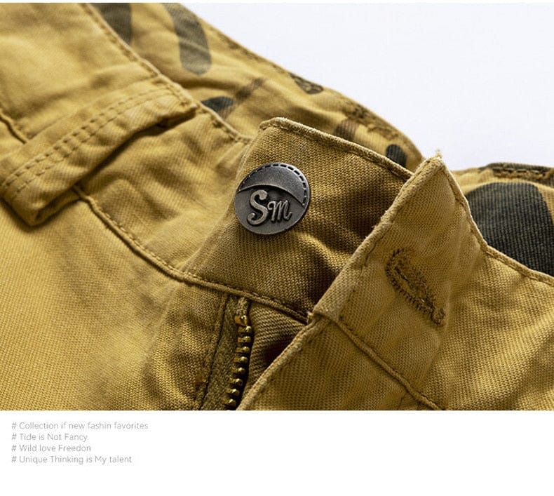 Limited Edition Camouflage Men Cargo Shorts Cargo Pants  BushLine