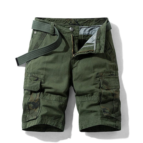 Limited Edition Camouflage Men Cargo Shorts Cargo Pants BushLine Black01 30