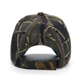 Luminous  Camo Fishing Baseball Cap tactical caps  BushLine