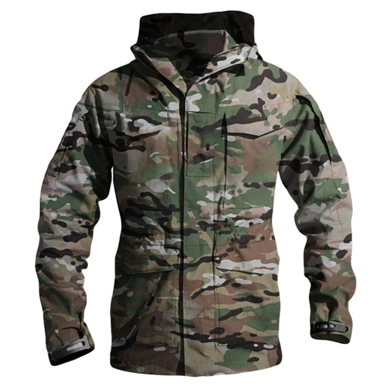 M65 Windbreaker Hunting Field Jackets Mens Winter/Autumn Waterproof Outdoor Clothing  BushLine