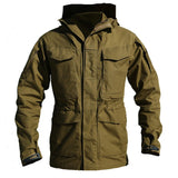 M65 Windbreaker Hunting Field Jackets Mens Winter/Autumn Waterproof Outdoor Clothing  BushLine