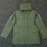 M65 Windbreaker Hunting Field Jackets Mens Winter/Autumn Waterproof Outdoor Clothing BushLine army green XXXL