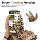 MOSSY OAK-Military Full Finger Touch Screen Gloves eyes ears & hands  BushLine