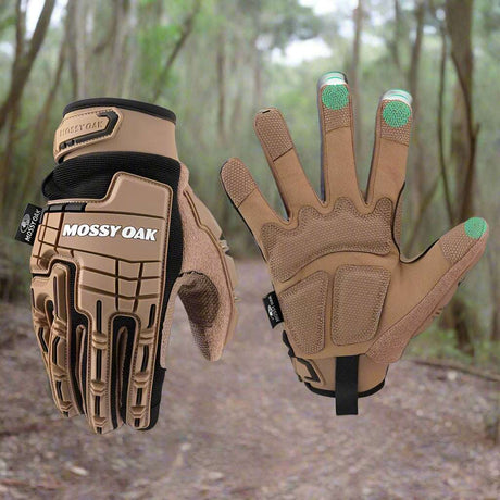 MOSSY OAK-Military Full Finger Touch Screen Gloves eyes ears & hands  BushLine