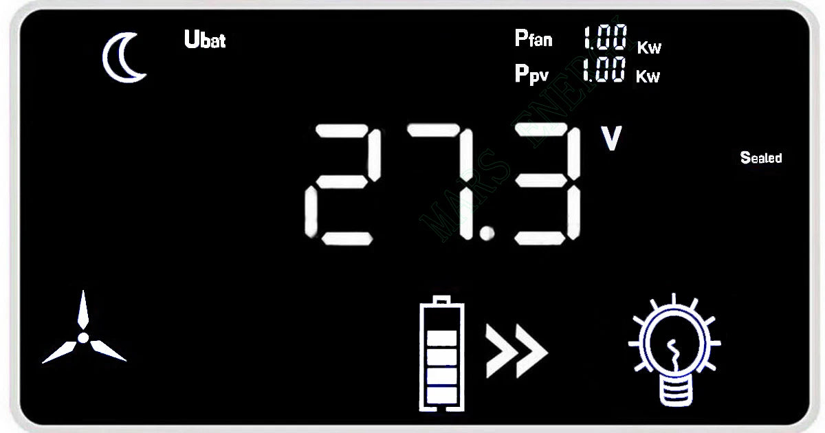 MPPT Wind Solar Hybrid Controller 1kw, 1.5kw, 2kw & 3kw Wind & Solar Controllers  BushLine