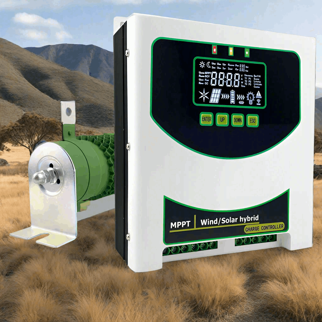 MPPT Wind Solar Hybrid Controller 1kw, 1.5kw, 2kw & 3kw Wind & Solar Controllers  BushLine