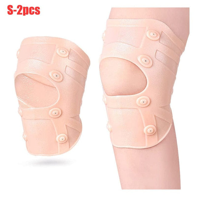 Magnetic knee compression sleeve