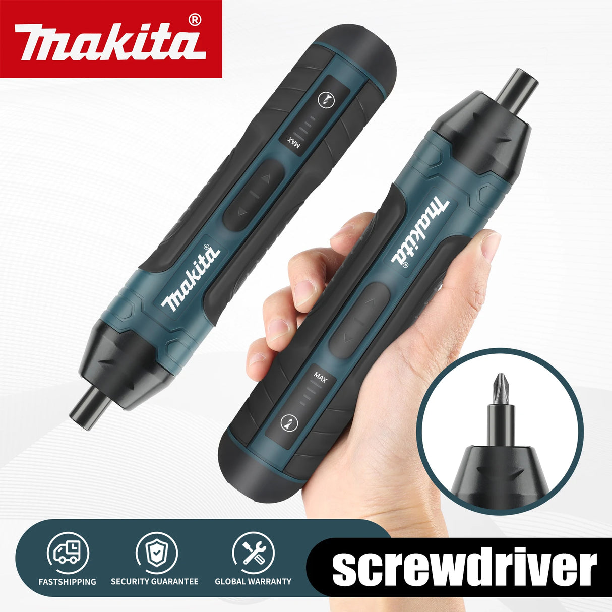 Makita Cordless Electric Screwdriver 1300mah Rechargeable Multi-tools  BushLine