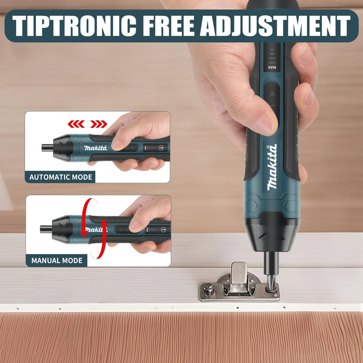 Makita Cordless Electric Screwdriver 1300mah Rechargeable Multi-tools  BushLine