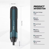 Makita Cordless Electric Screwdriver 1300mah Rechargeable Multi-tools  BushLine
