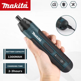 Makita Cordless Electric Screwdriver 1300mah Rechargeable Multi-tools  BushLine