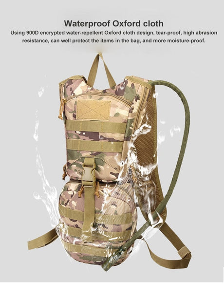 Molle Hydration Day Pack 3ltr TPU Water Bladder hydration backpacks  