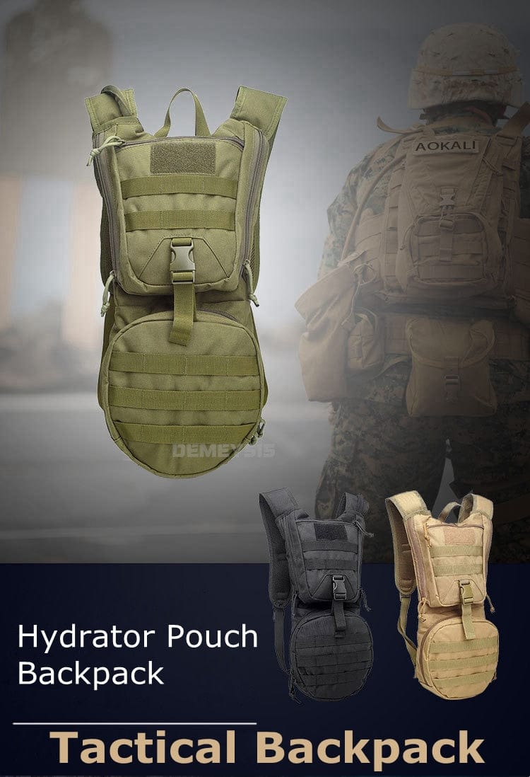 Molle Hydration Day Pack 3ltr TPU Water Bladder hydration backpacks  BushLine