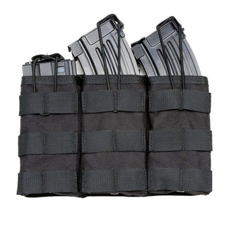 Molle Two Way Radio or M4 Mag Pouch's Helmet & Pack Accessories BushLine triple black