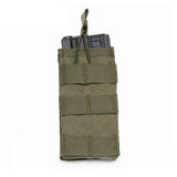 Molle Two Way Radio or M4 Mag Pouch's Helmet & Pack Accessories BushLine single green