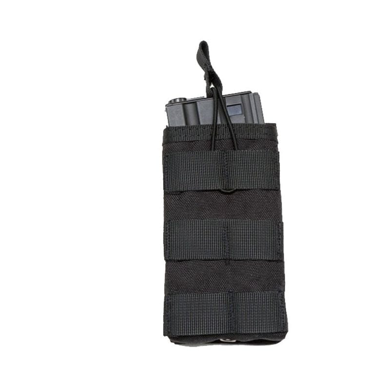 Molle Two Way Radio or M4 Mag Pouch's Helmet & Pack Accessories BushLine single black